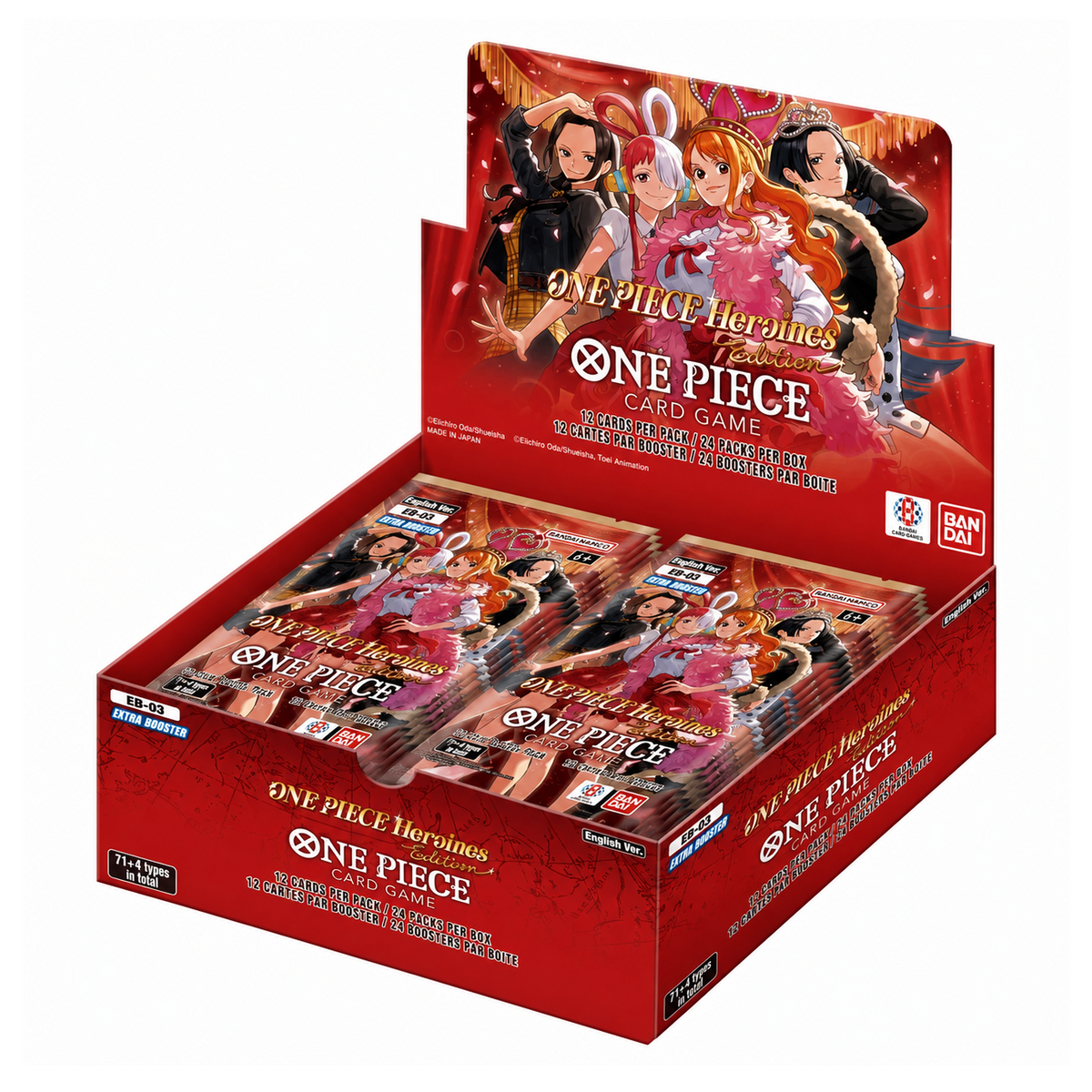 One Piece Card Game EB-03 Heroines Edition English booster box