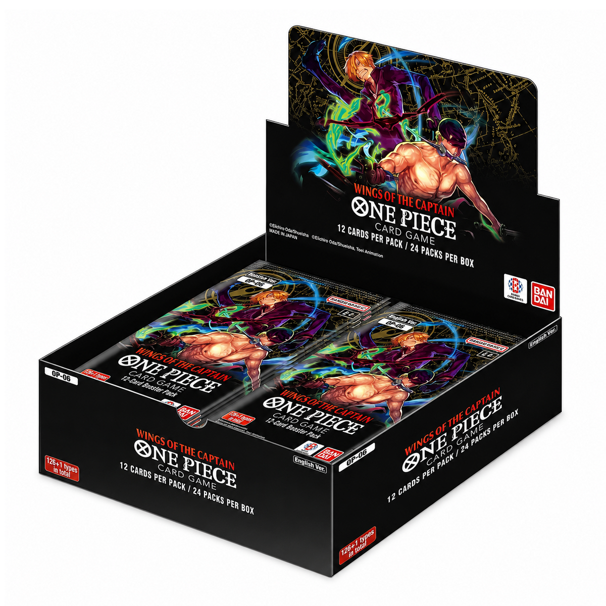 One Piece Card Game OP-06 Wings of the Captain English booster box