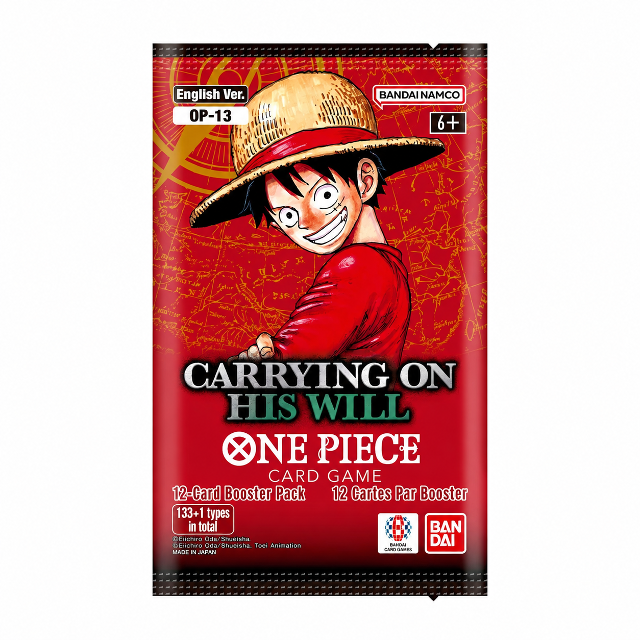 One Piece TCG Booster OP13 – Carrying On His Will (English)