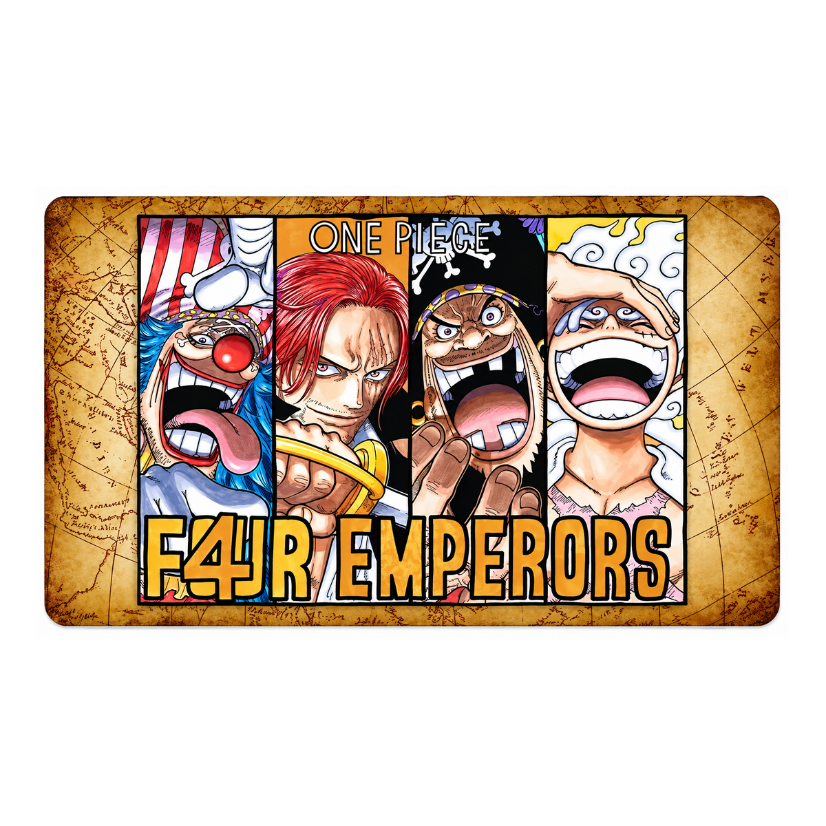 One Piece Playmat – Four Emperors (F4UR EMPERORS)