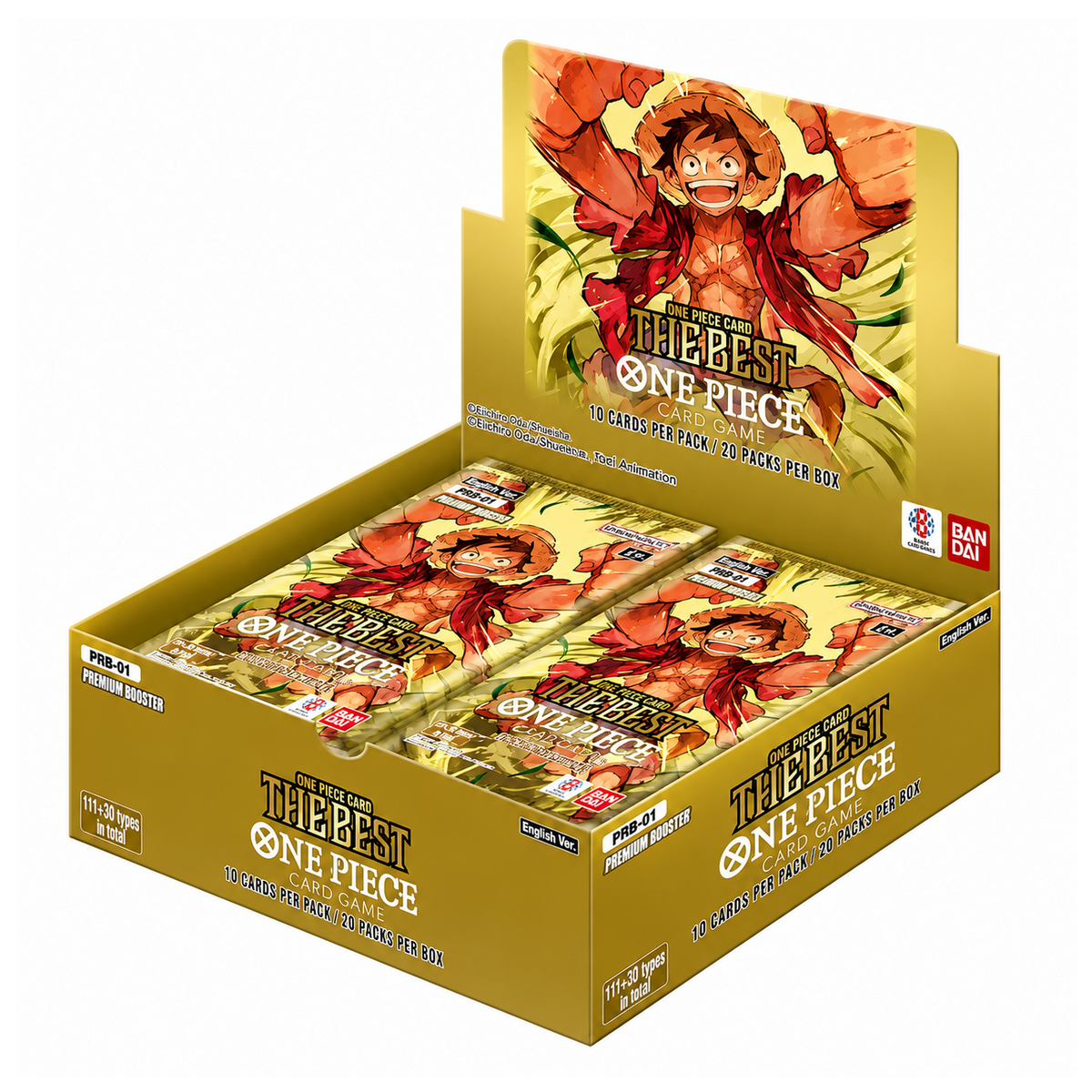 One Piece Card Game PRB01 The Best Premium English booster box
