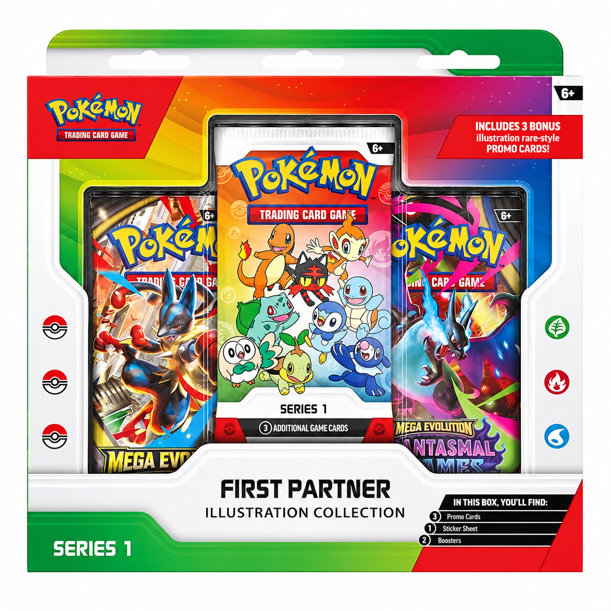 Pokémon TCG: First Partner Illustration Collection — Series 1 (English)