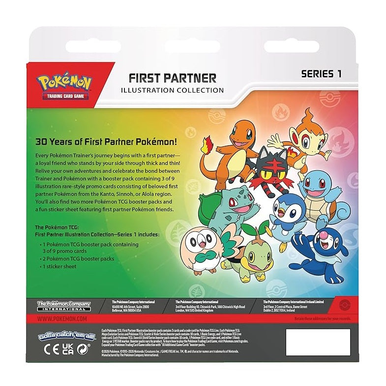 Pokémon TCG: First Partner Illustration Collection — Series 1