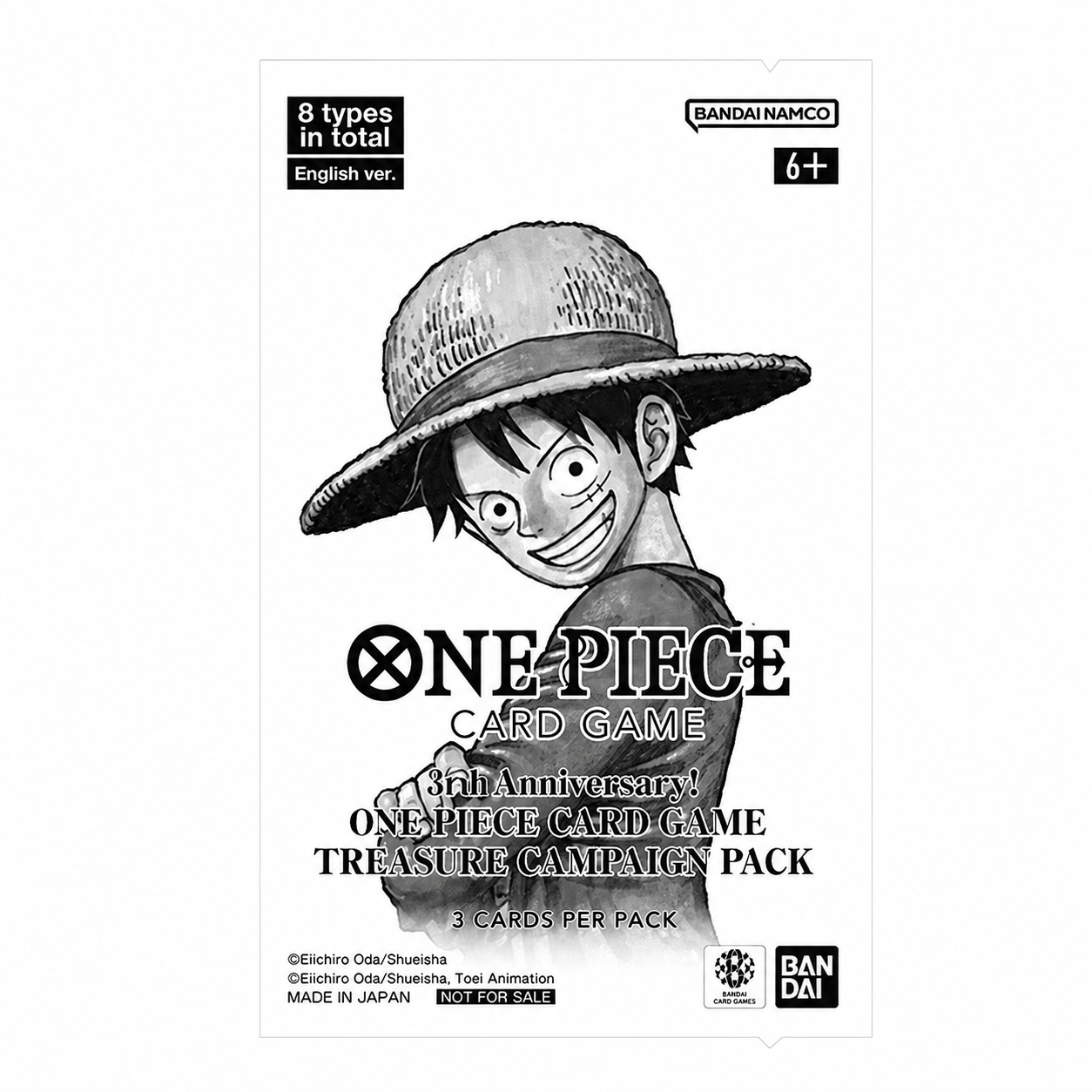 One Piece TCG Promo Pack – 3rd Anniversary Treasure Campaign (English)