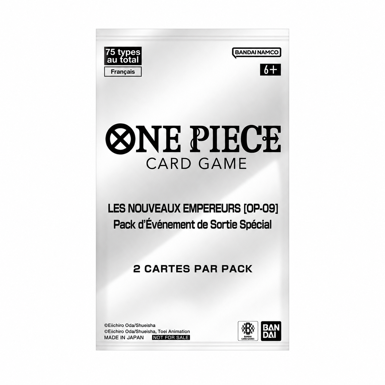 One Piece TCG Promo Pack – New Emperors [OP-09] Special Release Event Pack (French)