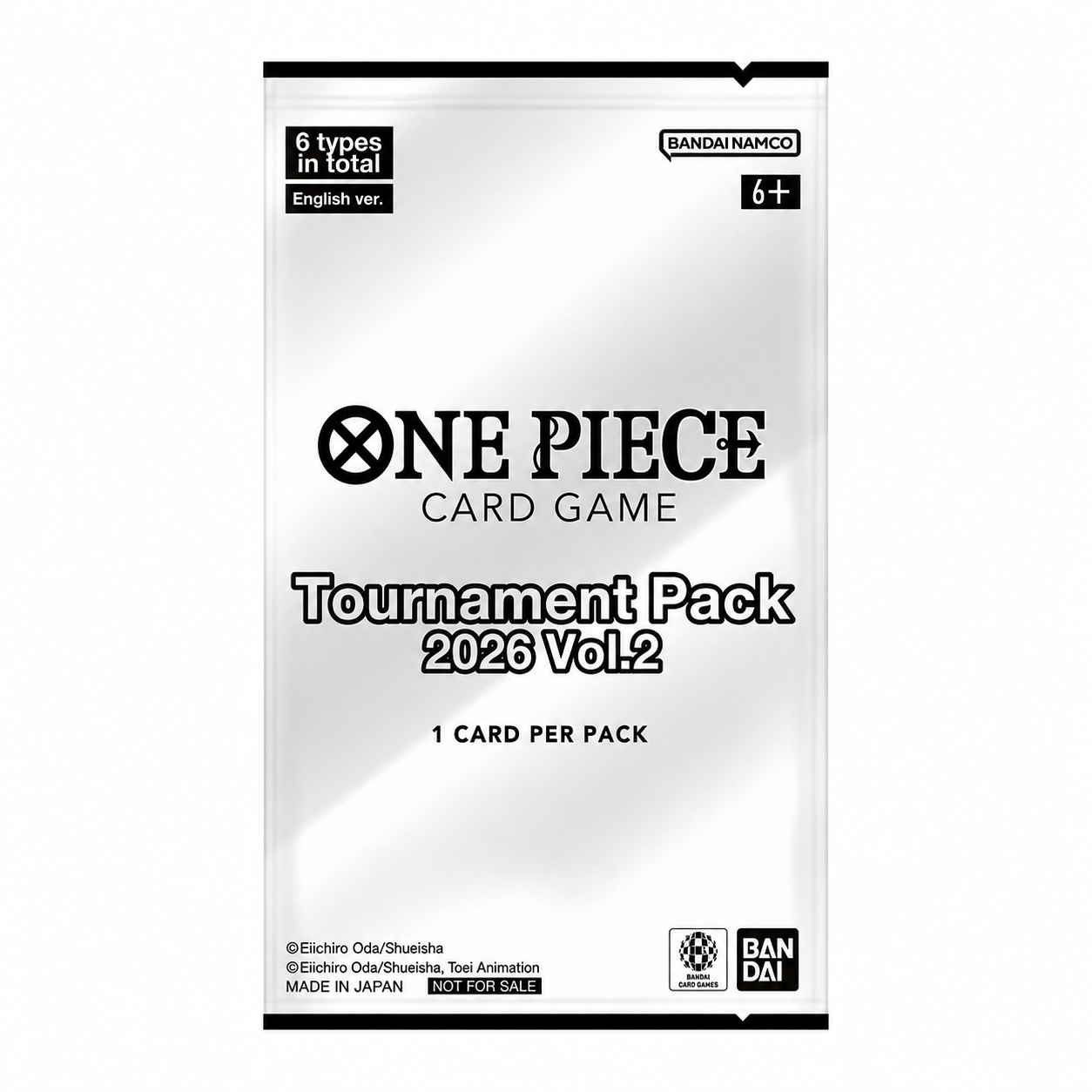 One Piece TCG Promo Pack – Tournament Pack 2026 Vol.2 (English)